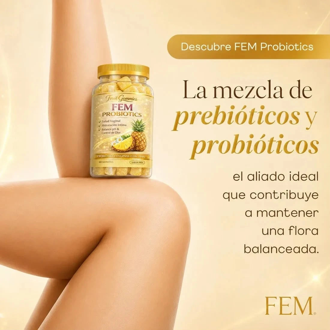 FEM PROBIOTICS Gummies  🍍