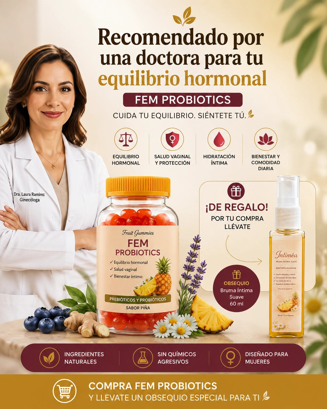 ✨Frutis Gomies FEM Probióticos ORIGINAL