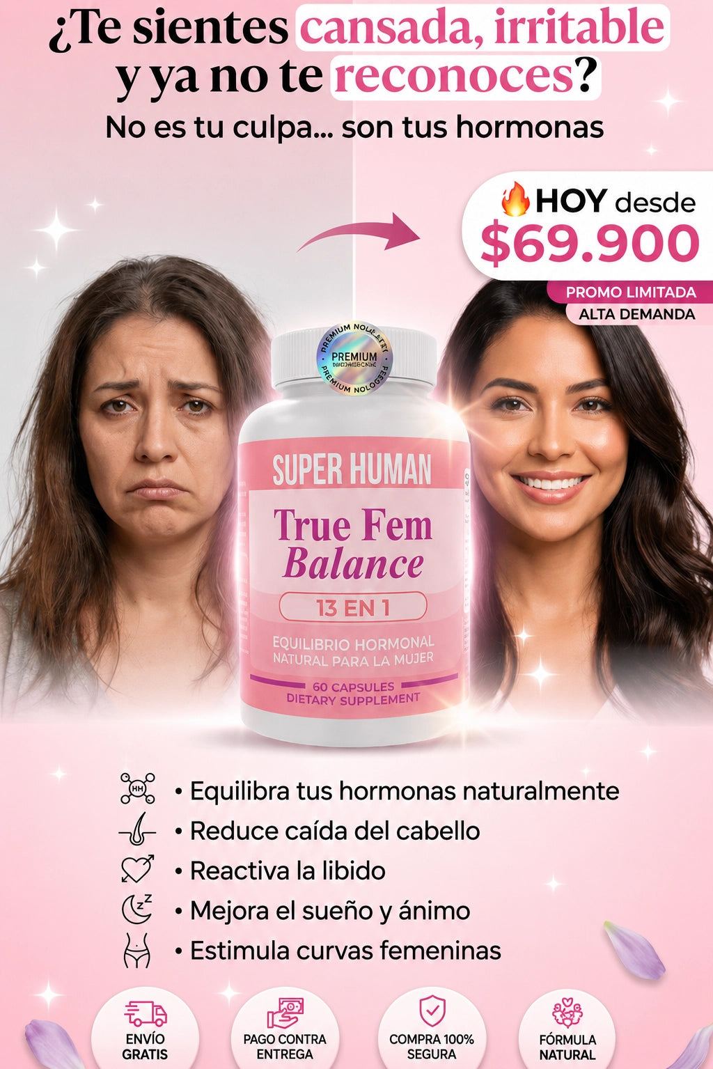✨ True Fem Balance (13 en 1) ✨Original