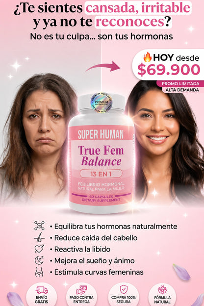 ✨ True Fem Balance (13 en 1) ✨Original